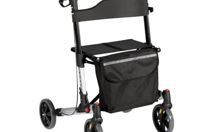 Rollator 4 roues ultra léger